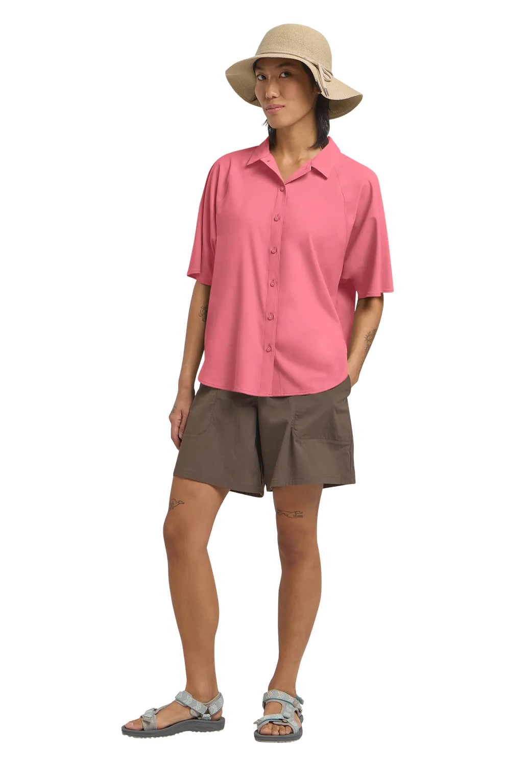 Jack Wolfskin Sierra Quest SS chemise rando femme XS-2XL stretch