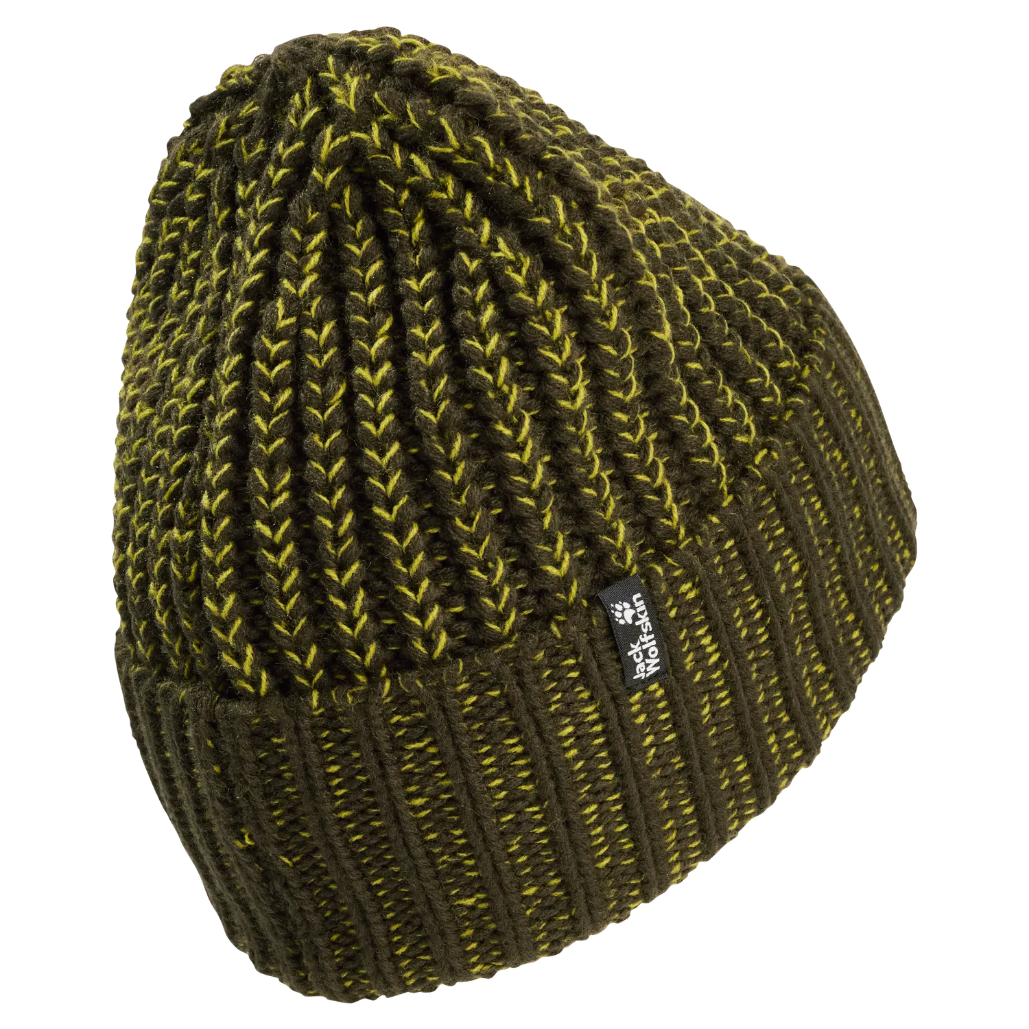 Jack Wolfskin Badge Paw Beanie bonnet hiver chaud unisexe