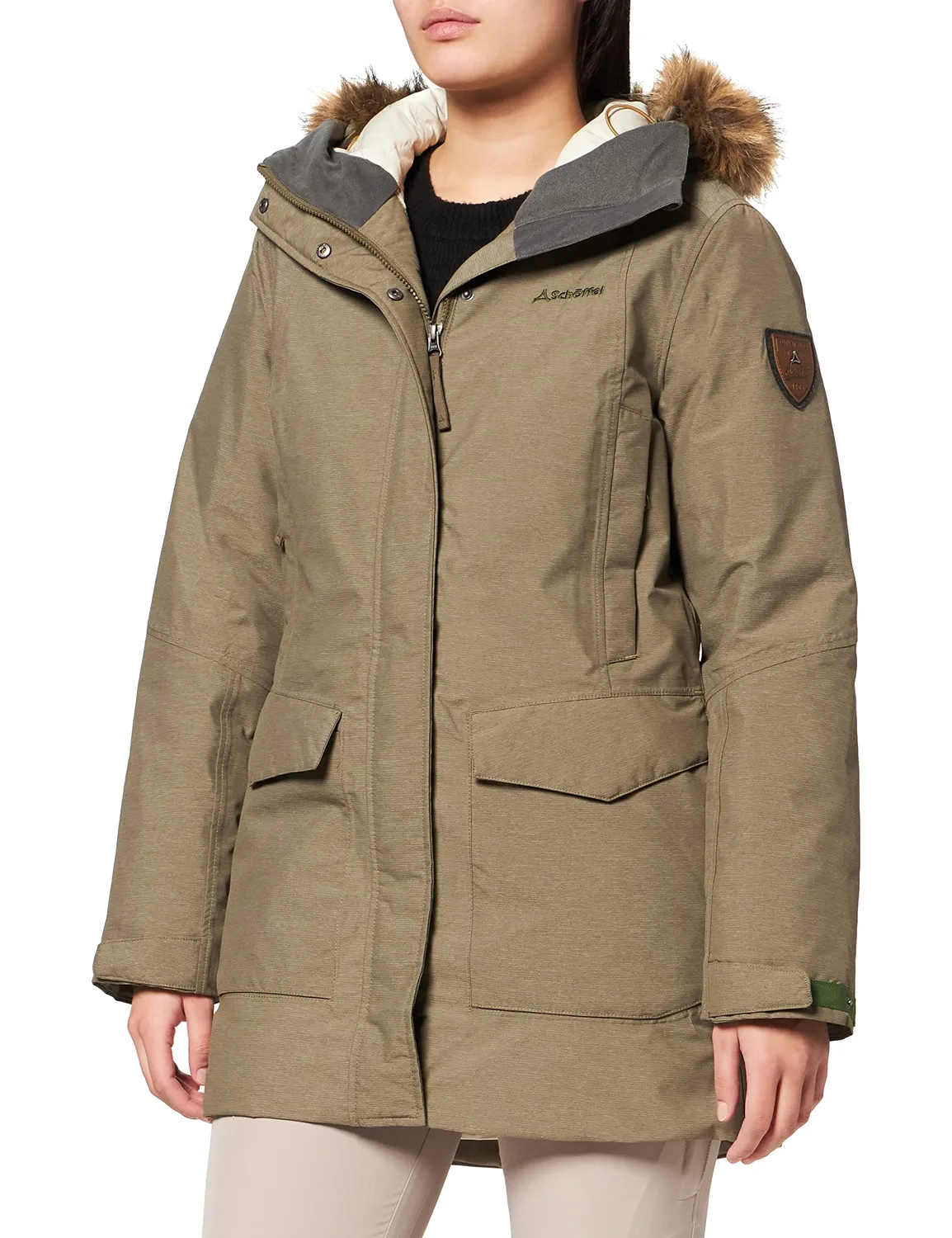 Schöffel Storm Range L parka femme noir chaude