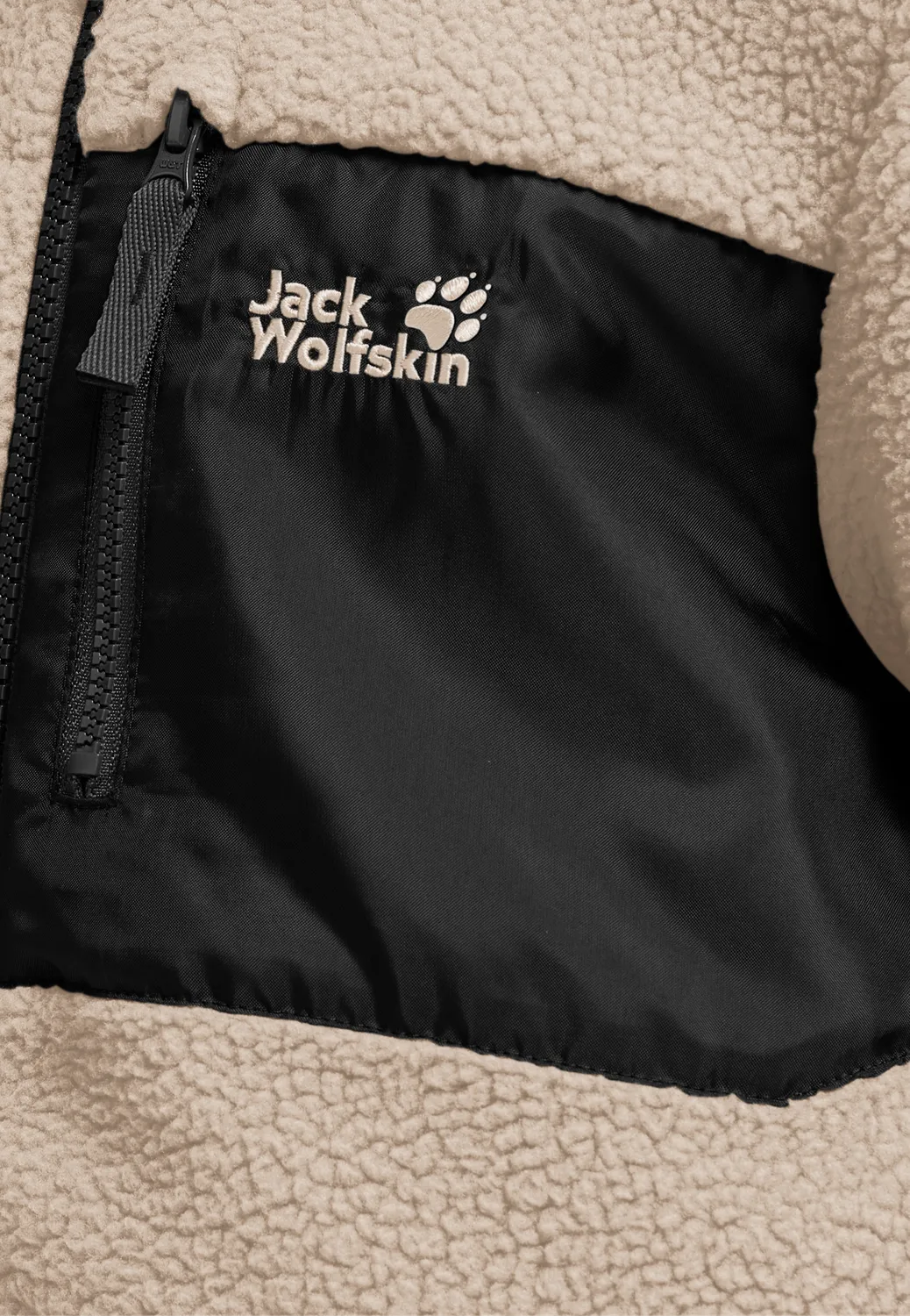 Jack Wolfskin Lite Curl FZ K veste polaire enfant chaude