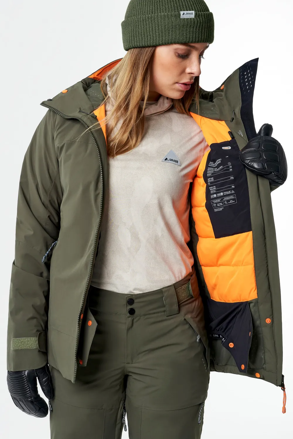 Orage Nina Hybrid veste ski femme V108 imperméable