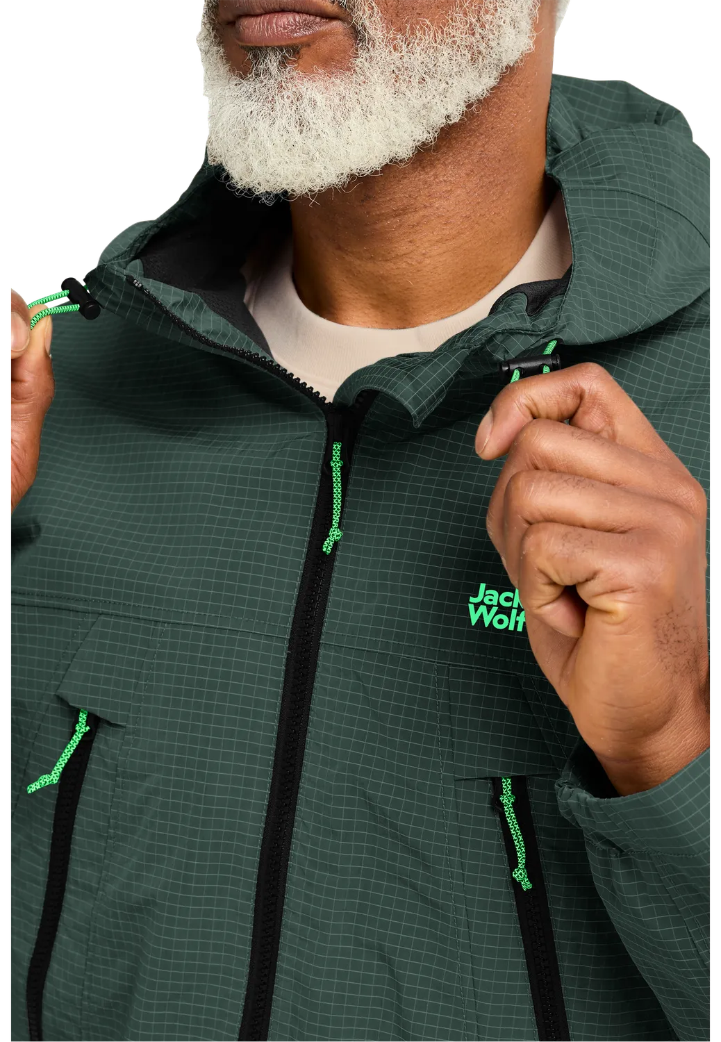 Jack Wolfskin Find The Wild 2L JKT M veste imperméable homme capuche