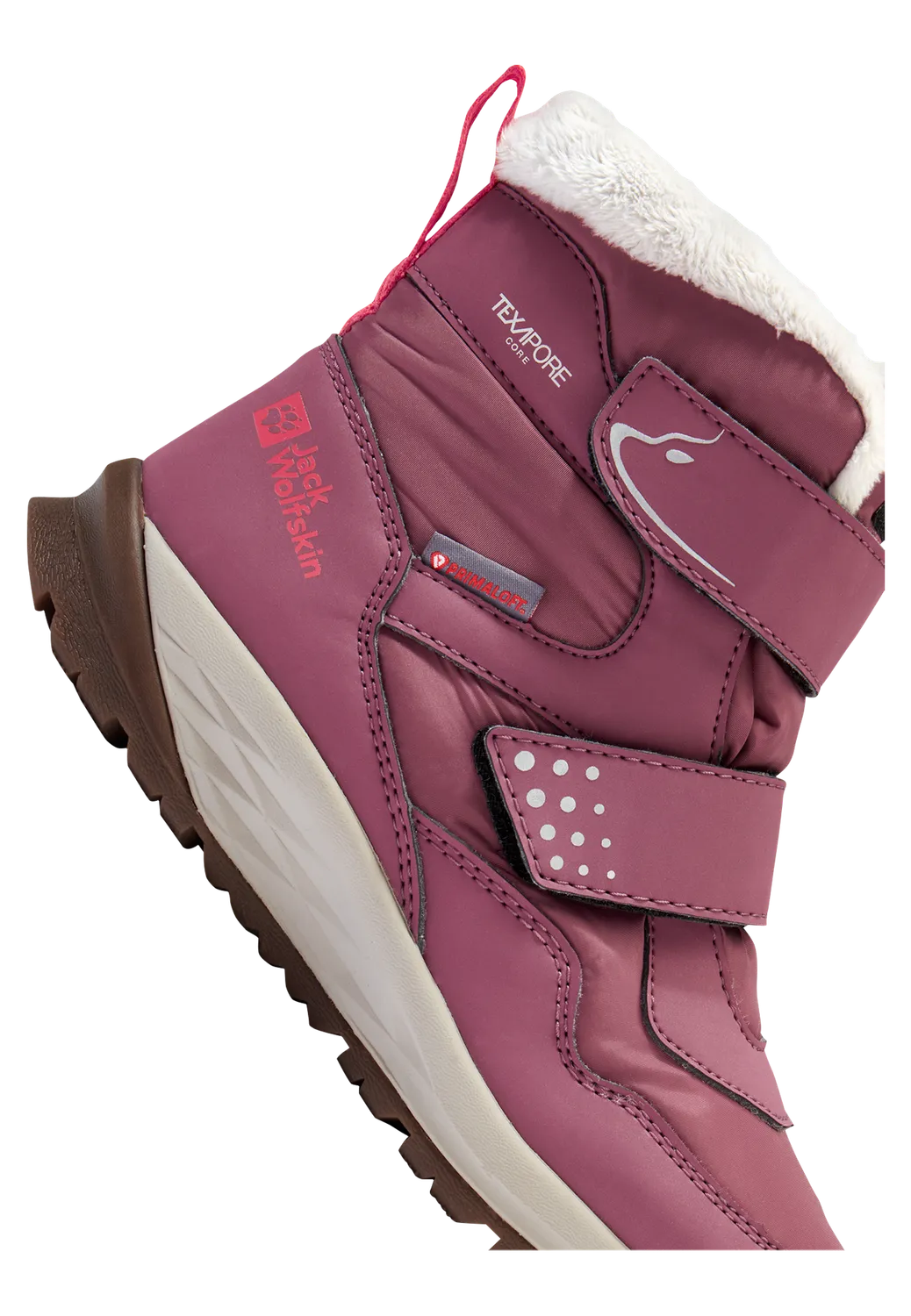 Jack Wolfskin Polar Bear Texapore Mid bottes hiver enfant scratchs