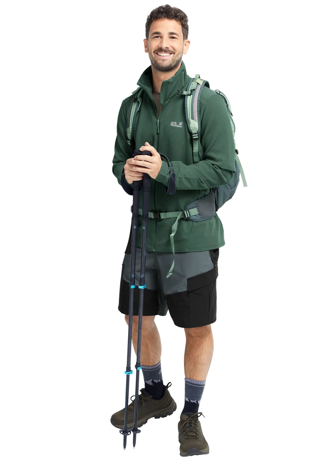 Jack Wolfskin Ridge Hike Shorts M short rando homme respirant