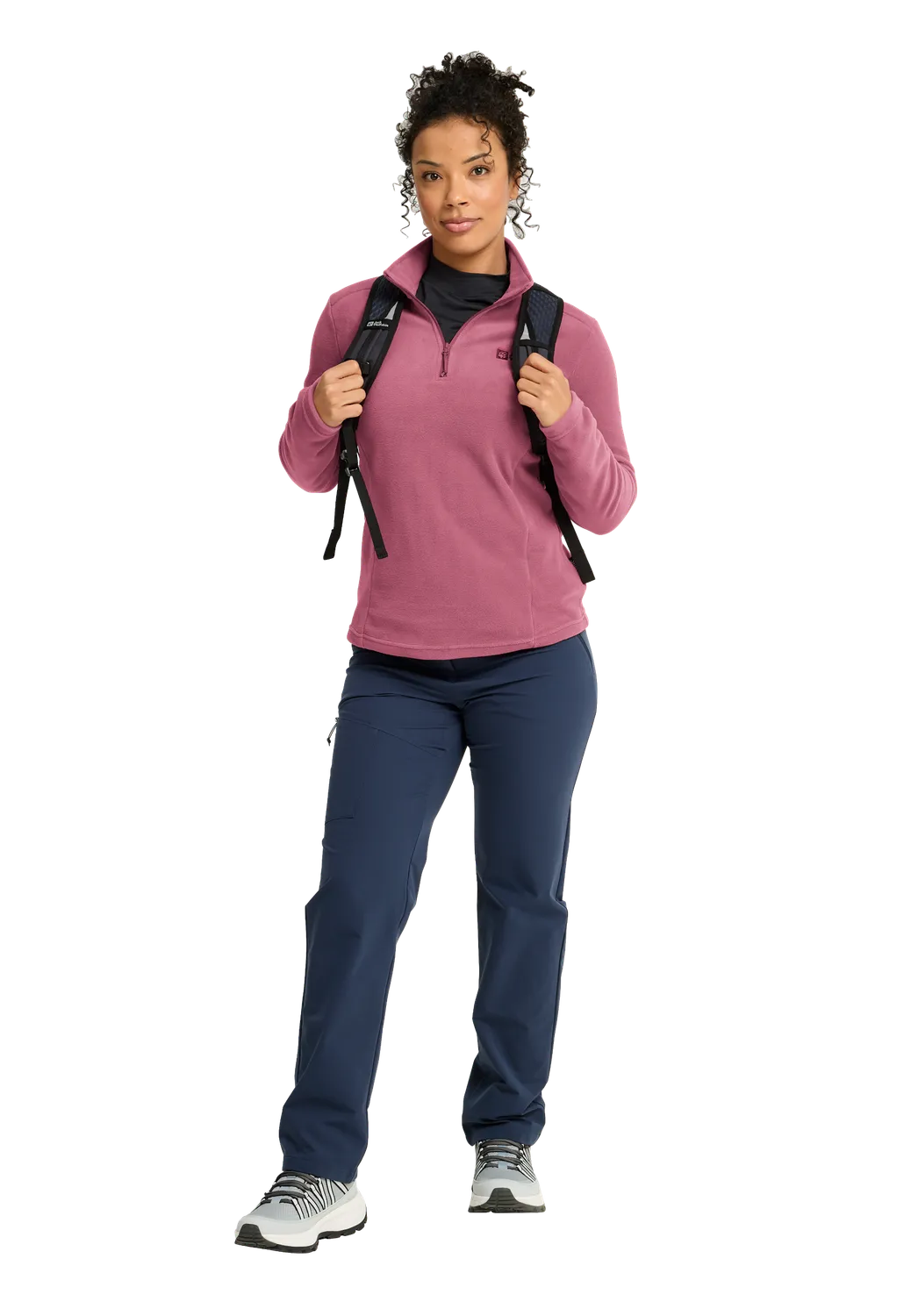 Jack Wolfskin Taunus HZ W polaire femme demi-zip