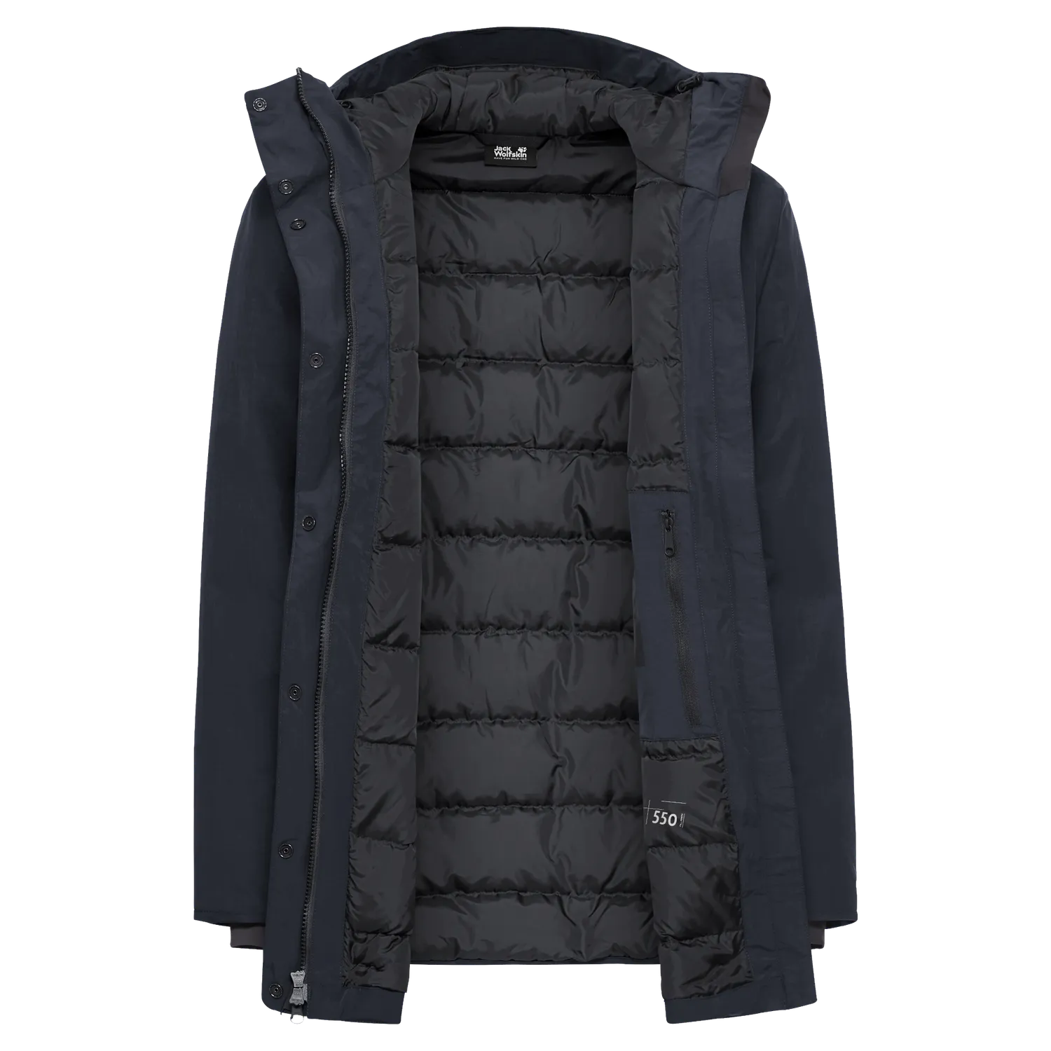 Jack Wolfskin Fiora Bay Long JKT W doudoune longue