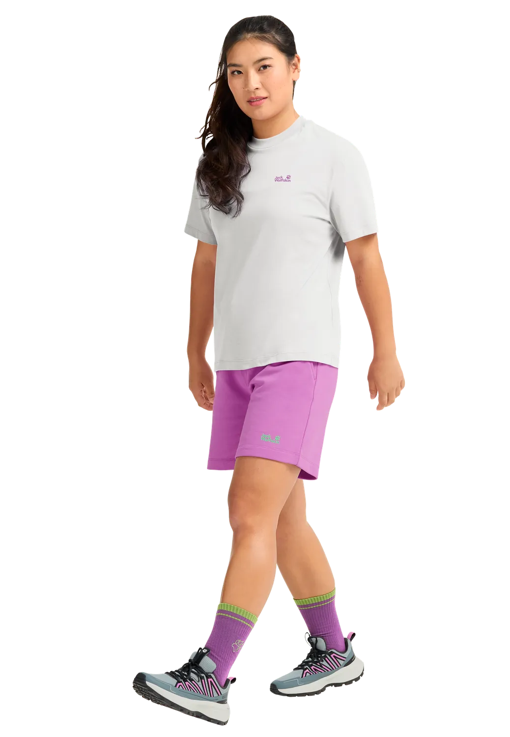 Jack Wolfskin Celebrate the Paw t-shirt femme coton