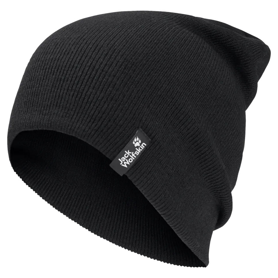Jack Wolfskin Rib Beanie bonnet acrylique côtelé taille unique