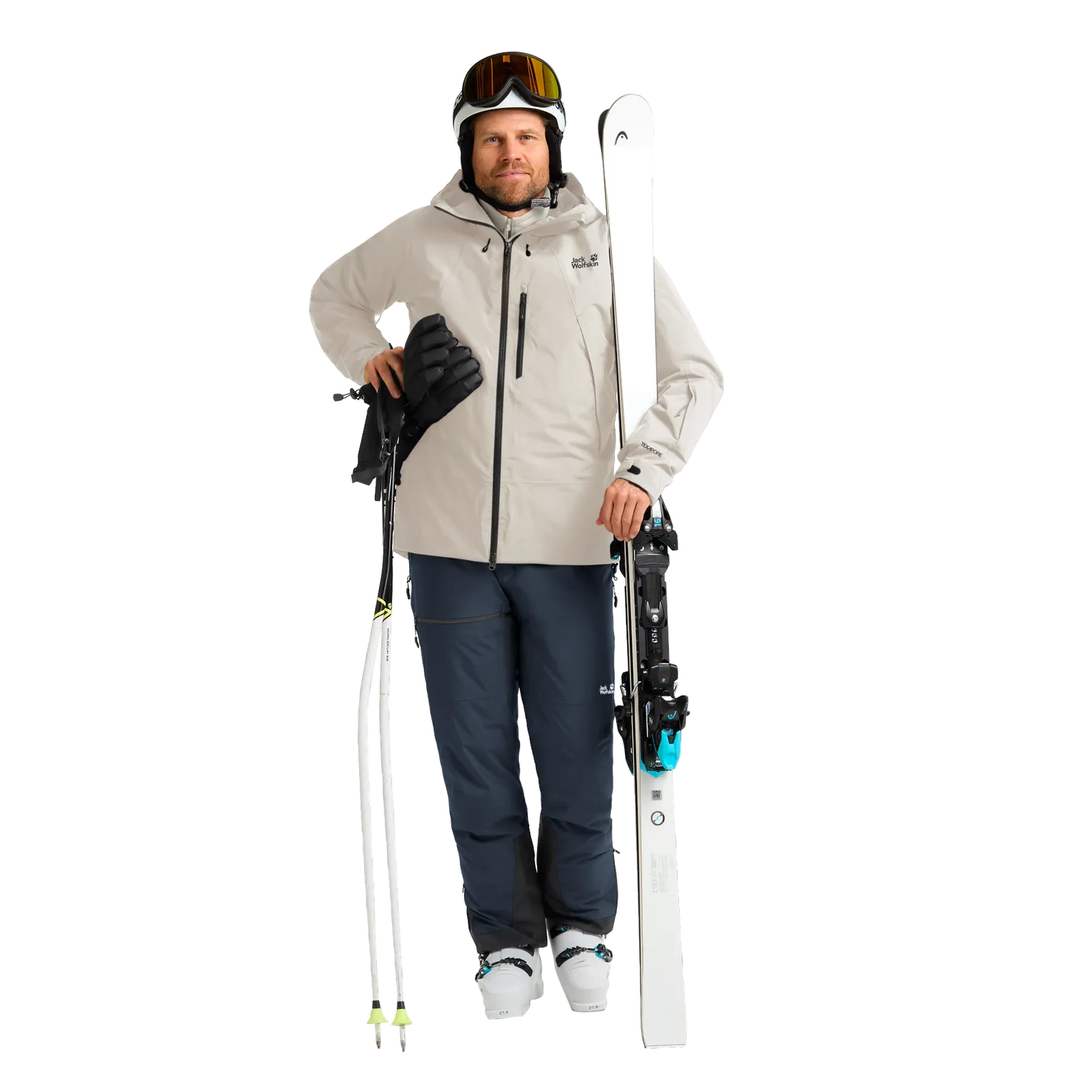 Jack Wolfskin Flowline Pro 2L Ins Jkt M veste ski homme
