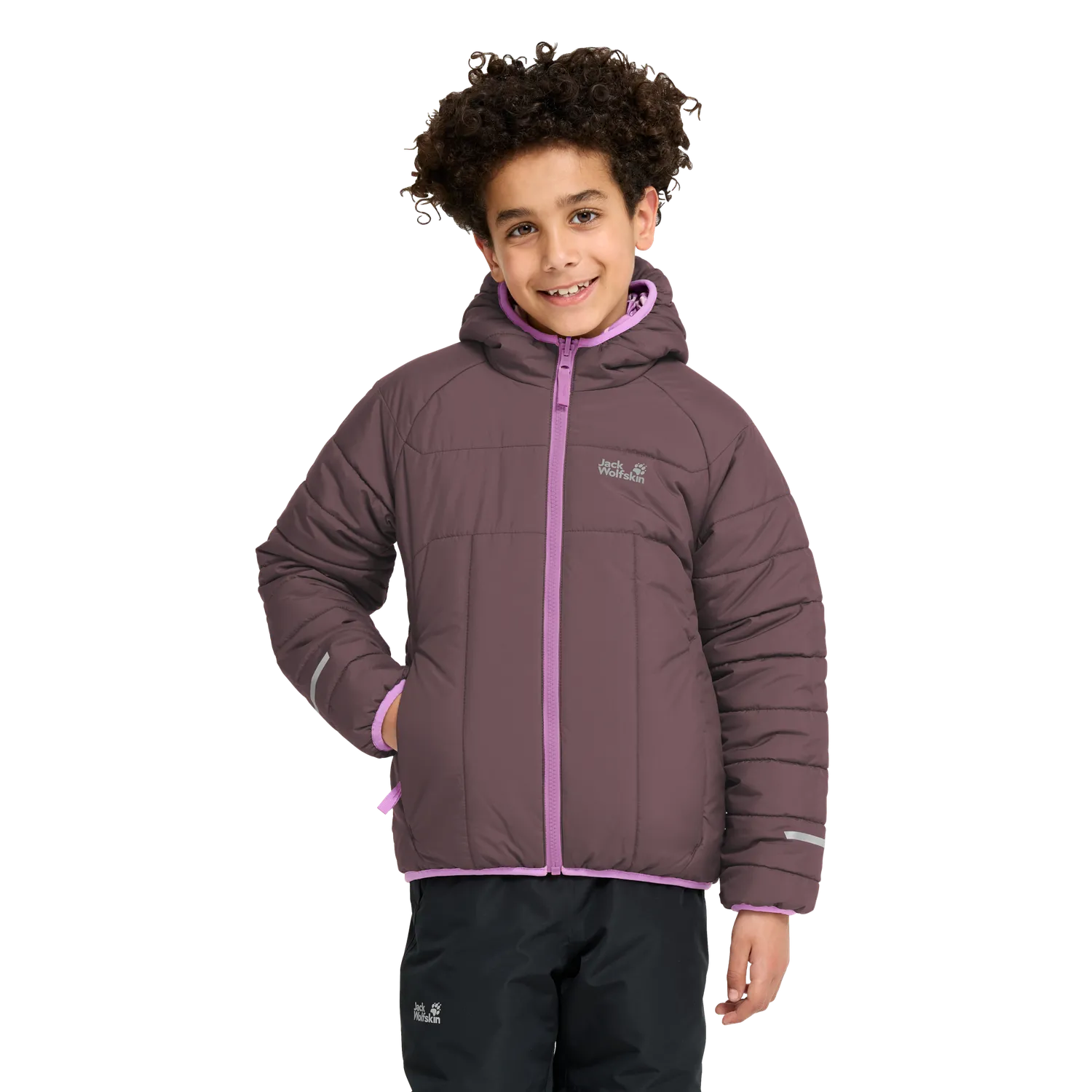Jack Wolfskin Zenon Twist Hooded JKT K Doudoune enfant