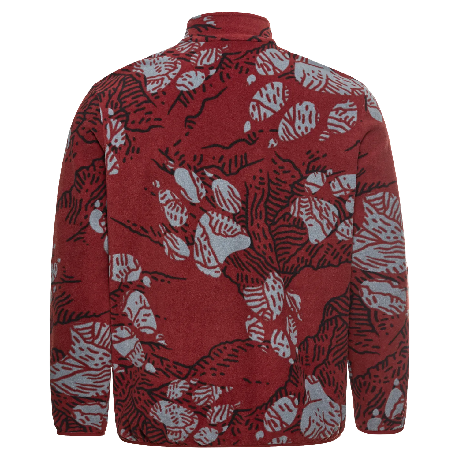 JACK WOLFSKIN PAW ERA 100 PRINT polaire homme demi-zip