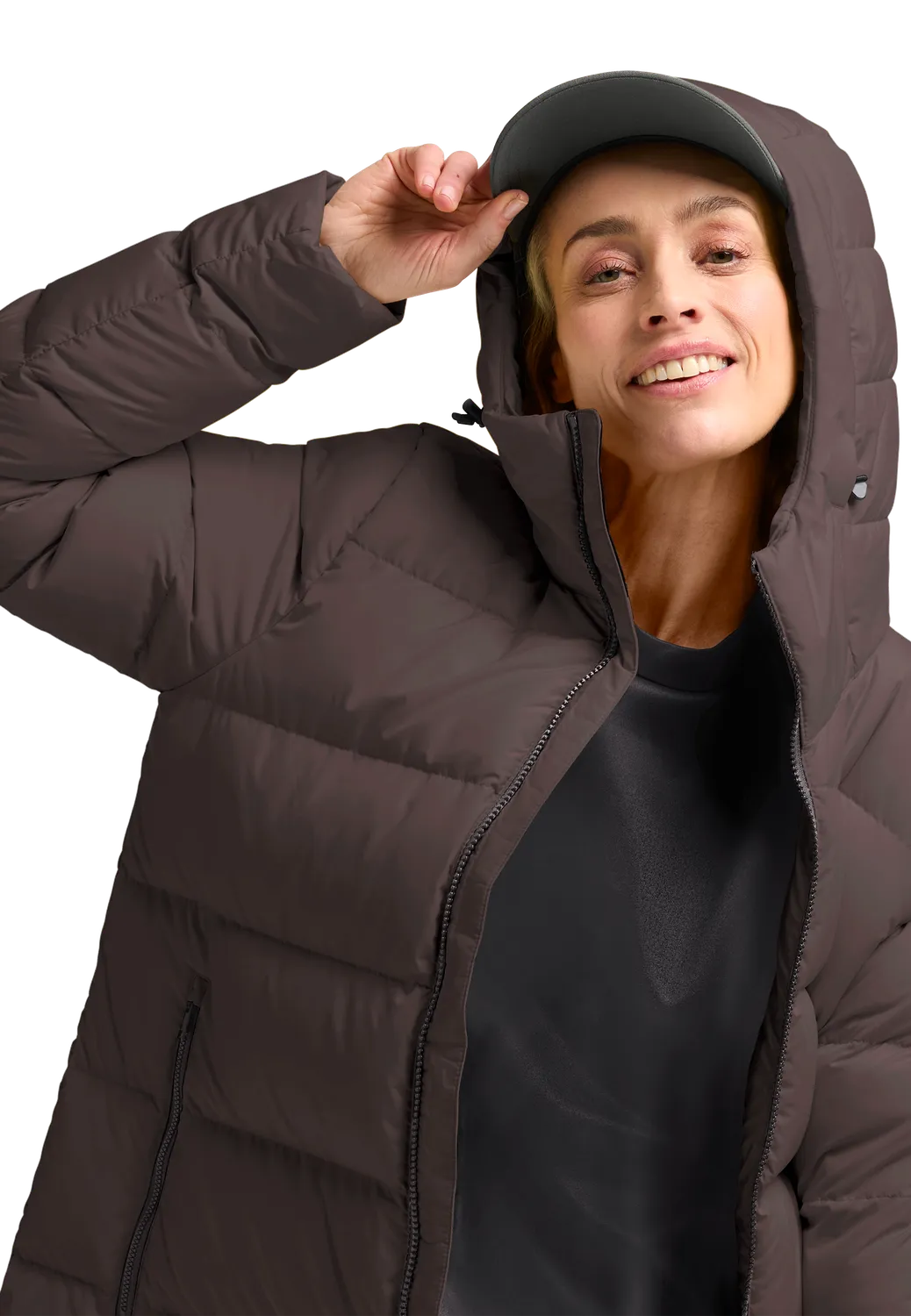 Jack Wolfskin Frozen Palace Coat W manteau duvet femme long