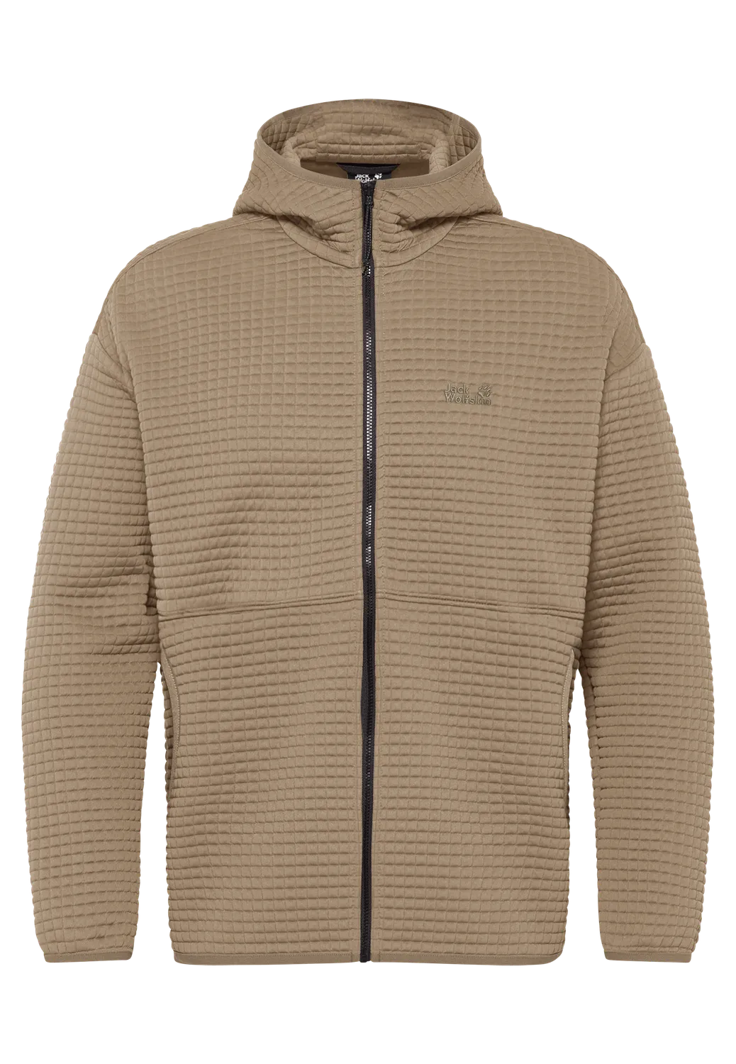 Jack Wolfskin Mogari Hooded FZ M polaire homme gaufrée