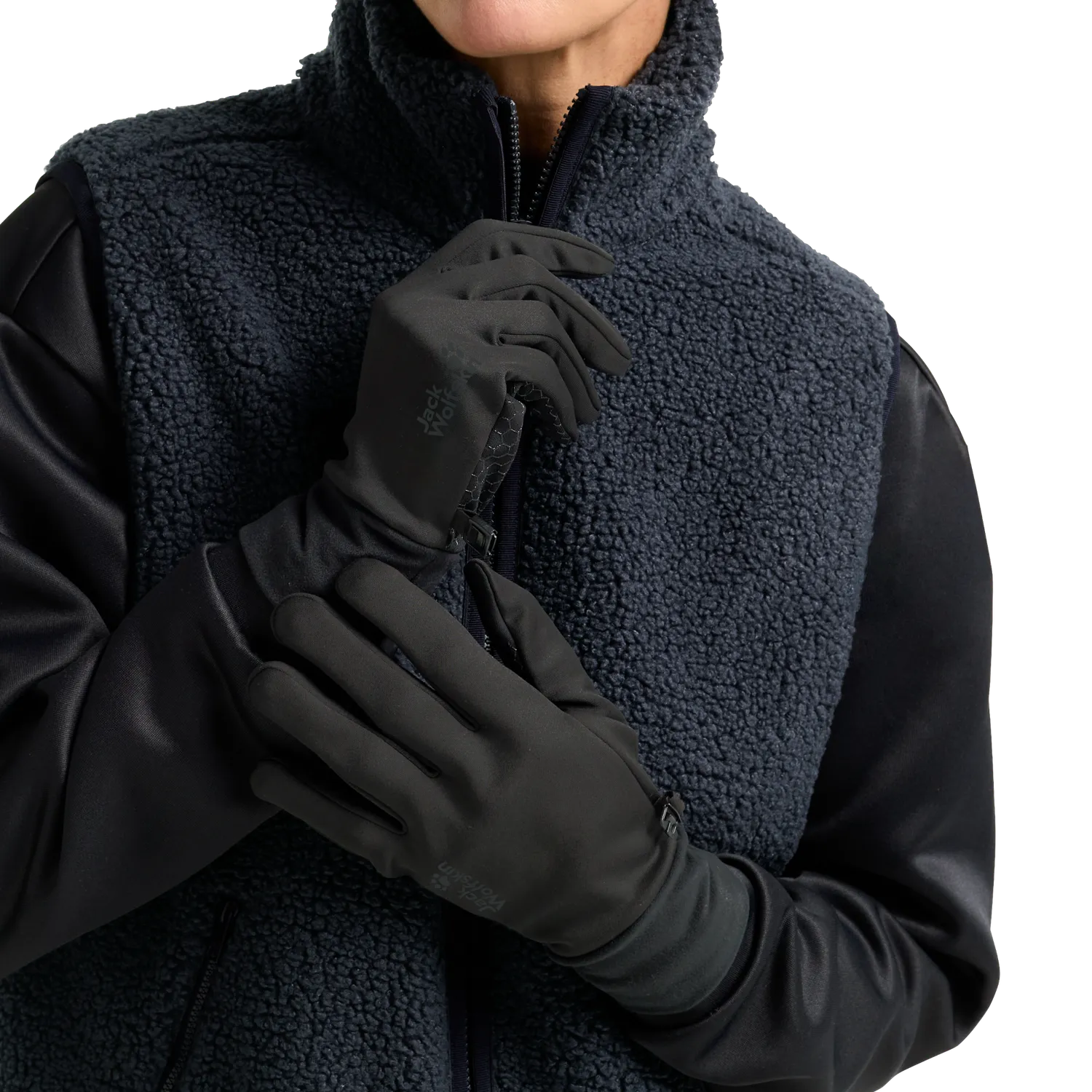 Jack Wolfskin Extensive Glove gants polaire tactiles