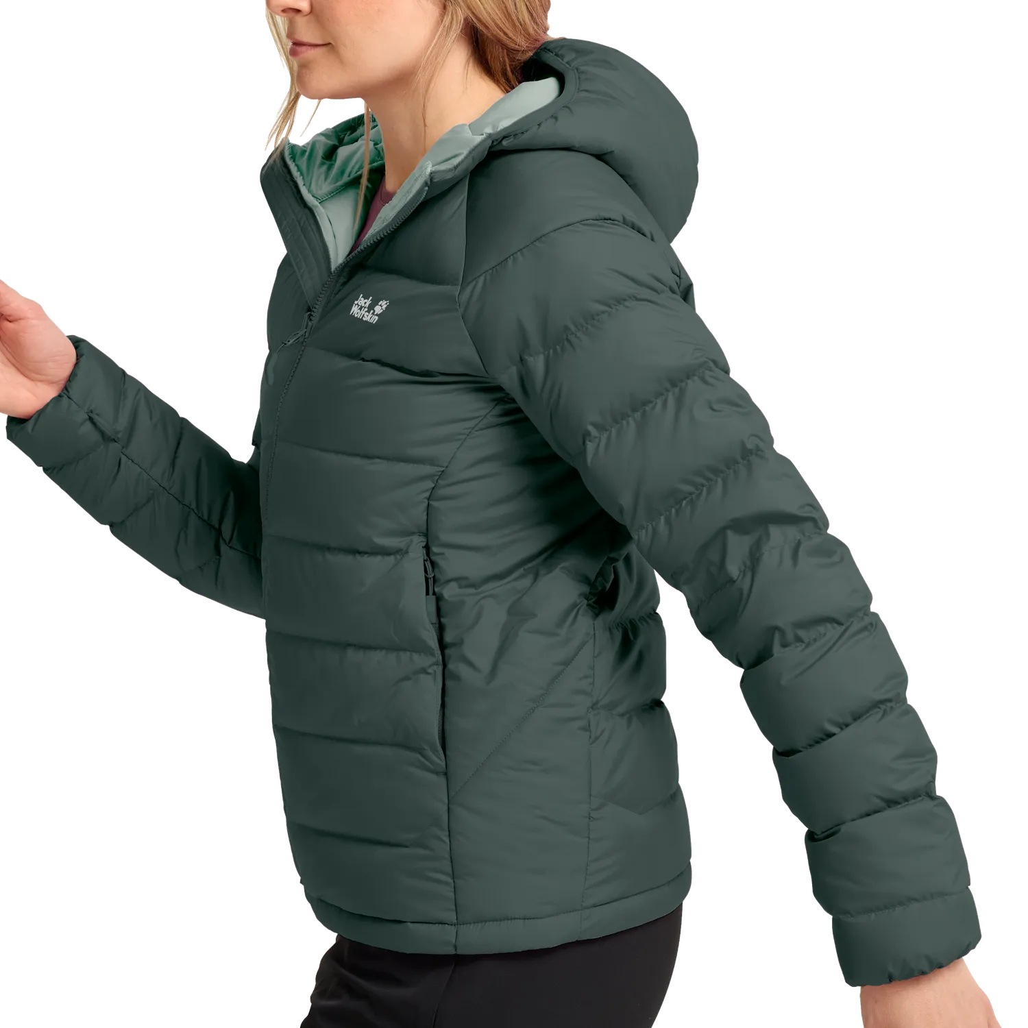Jack Wolfskin Wild Pass Down Hoody W doudoune femme capuche