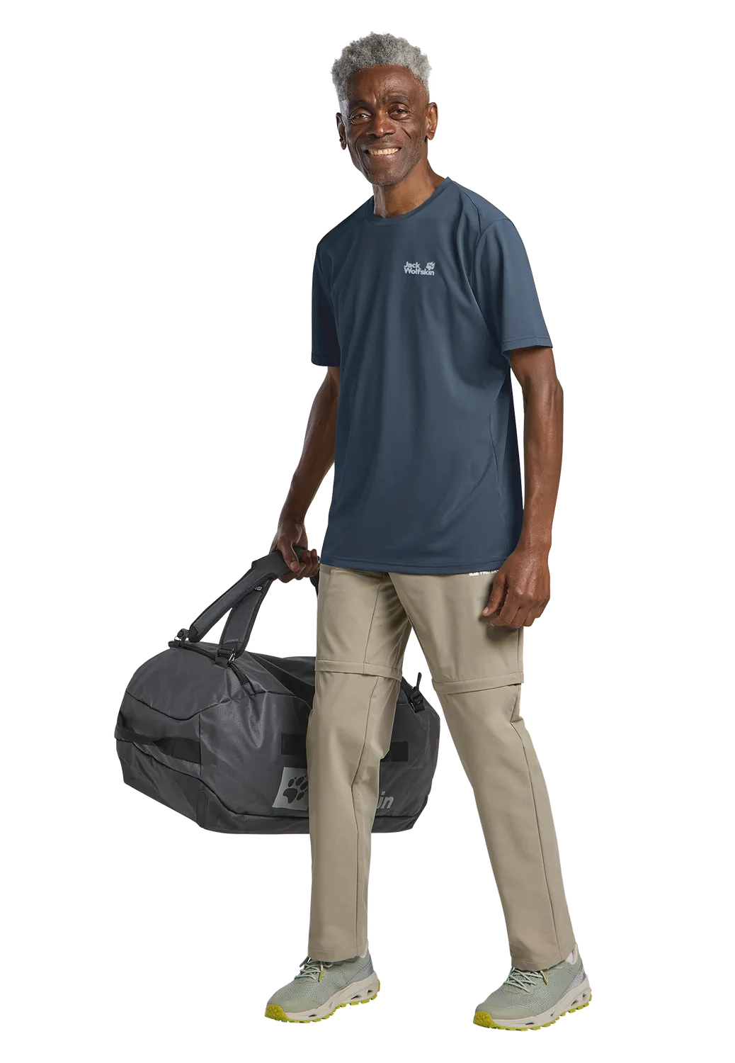 Jack Wolfskin Delgami S/S M t-shirt homme respirant