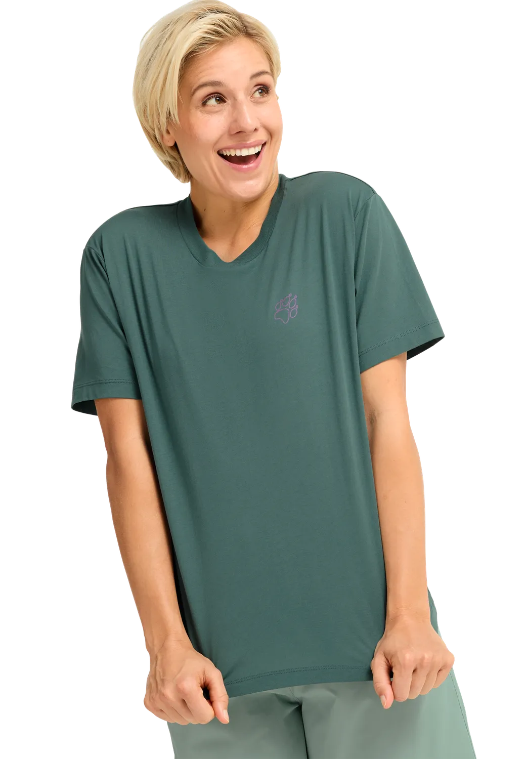 Jack Wolfskin Curious T W t-shirt femme coton