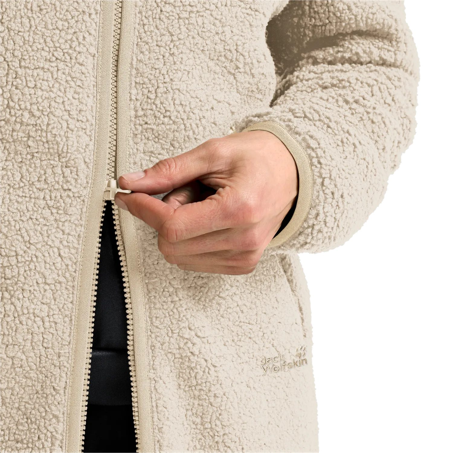 Jack Wolfskin High Curl Coat W manteau femme polaire