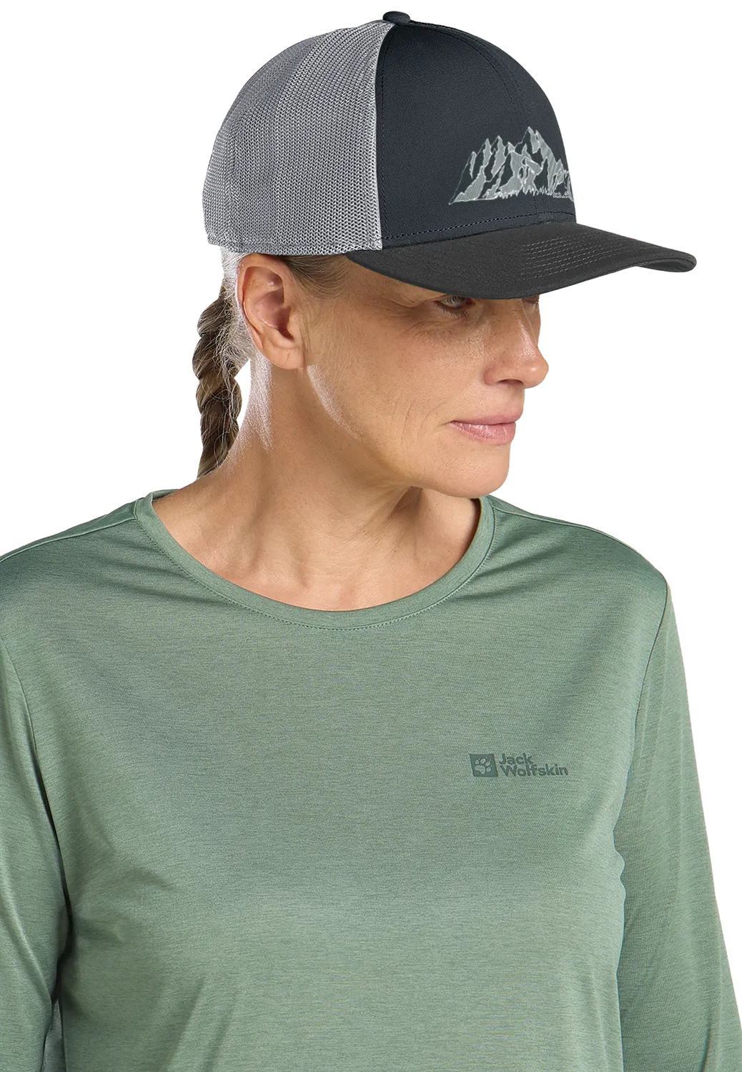 Jack Wolfskin Brand Cap casquette toile recyclée