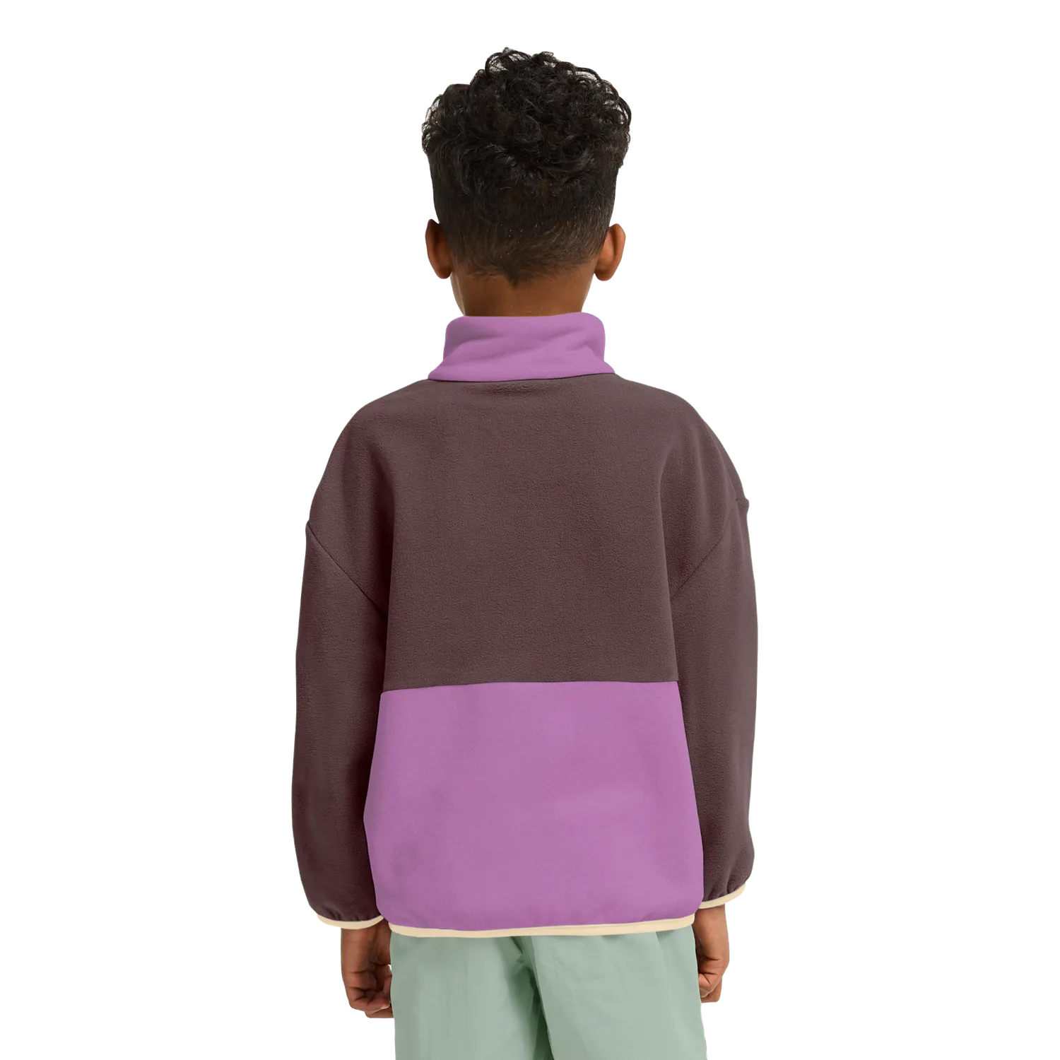 Jack Wolfskin Taunus Colorblock pull polaire enfant demi-zip