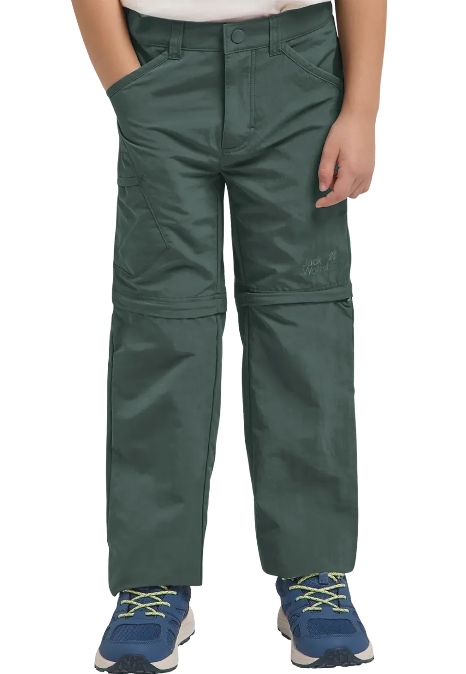 Jack Wolfskin Safari Zip Off Pants K pantalon enfant convertible