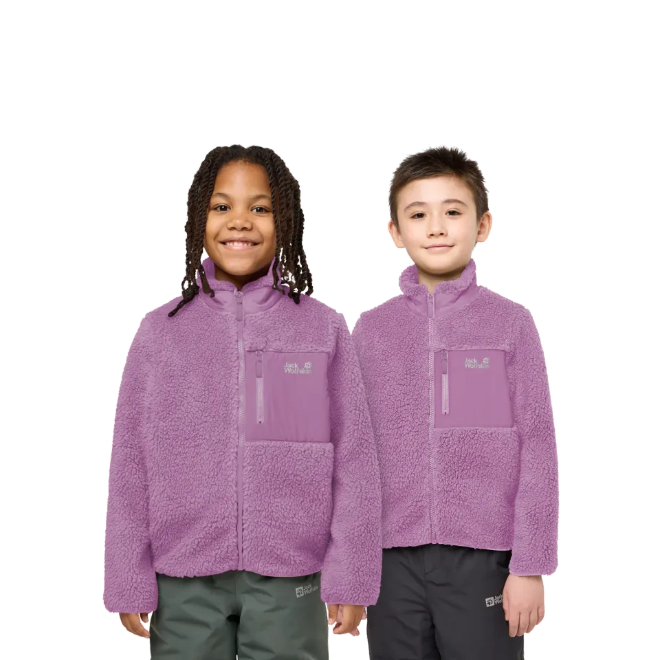 Jack Wolfskin Ice Curl veste polaire enfant chaude
