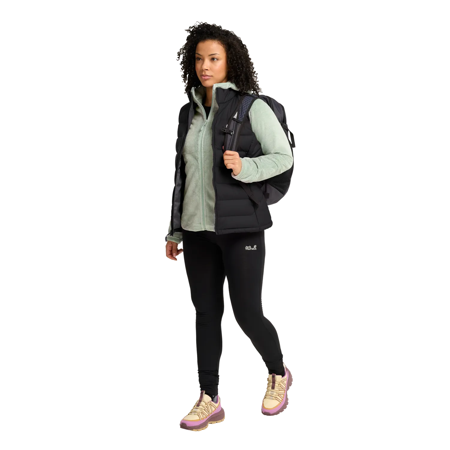 JACK WOLFSKIN WILD PASS DOWN VEST W gilet duvet femme