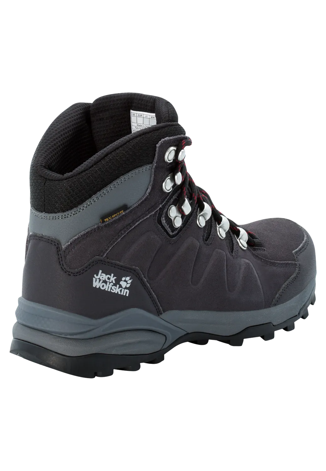 Jack Wolfskin Refugio Texapore Mid W chaussure randonnée femme imperméable