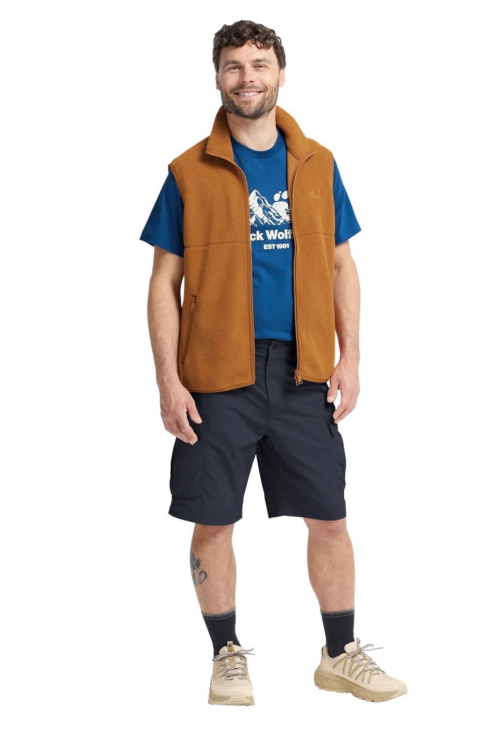 Jack Wolfskin Duneland Cargo Shorts M short cargo homme séchage rapide