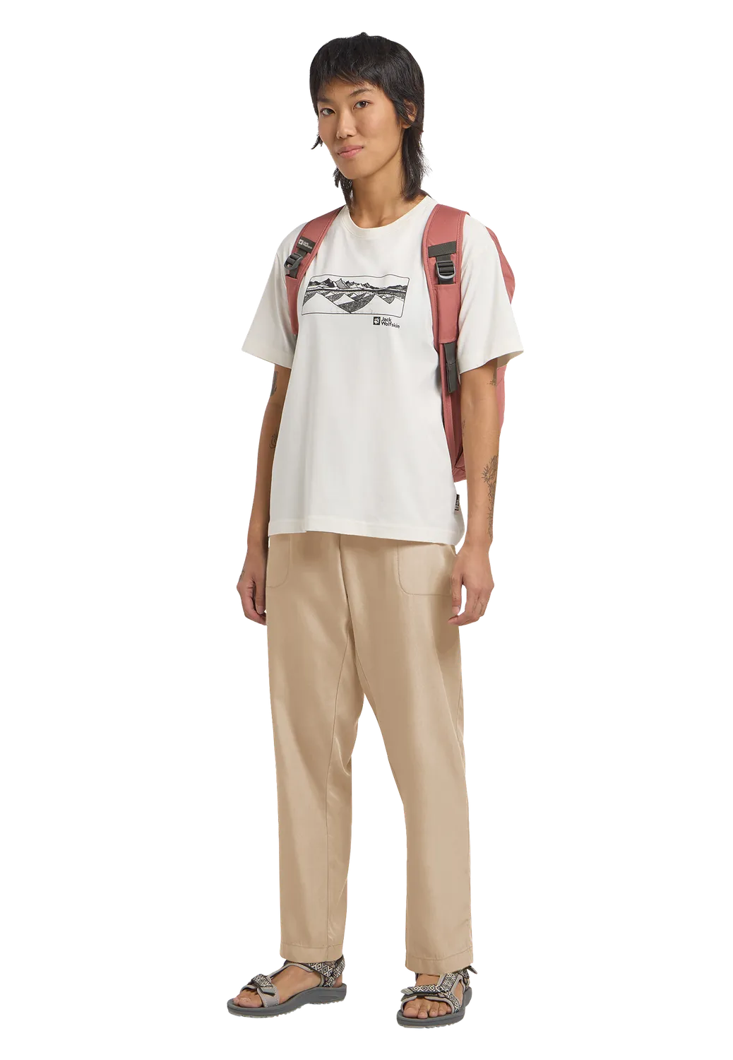 Jack Wolfskin Montero Pants W pantalon été femme respirant