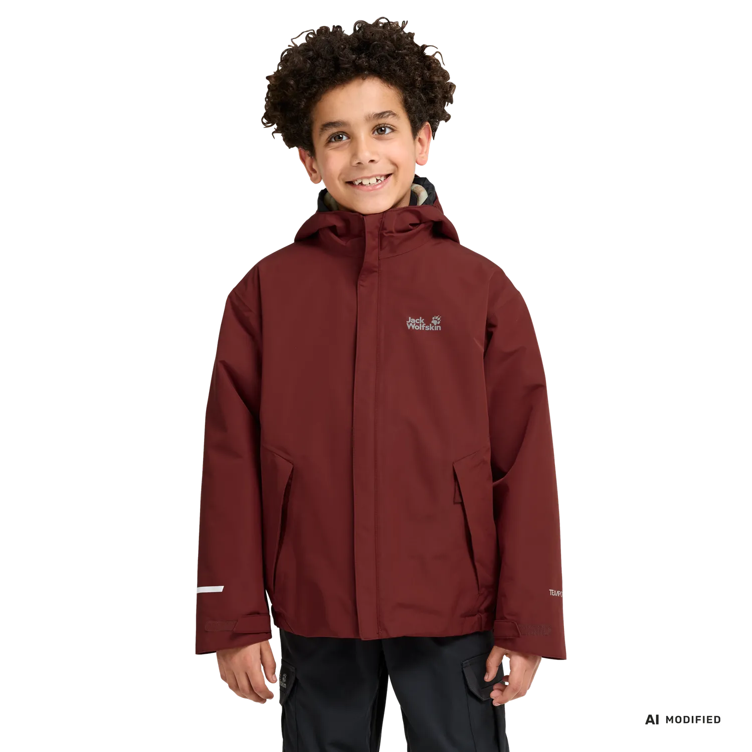 Jack Wolfskin Iceland 3in1 Print Jkt K veste 3-en-1 enfant