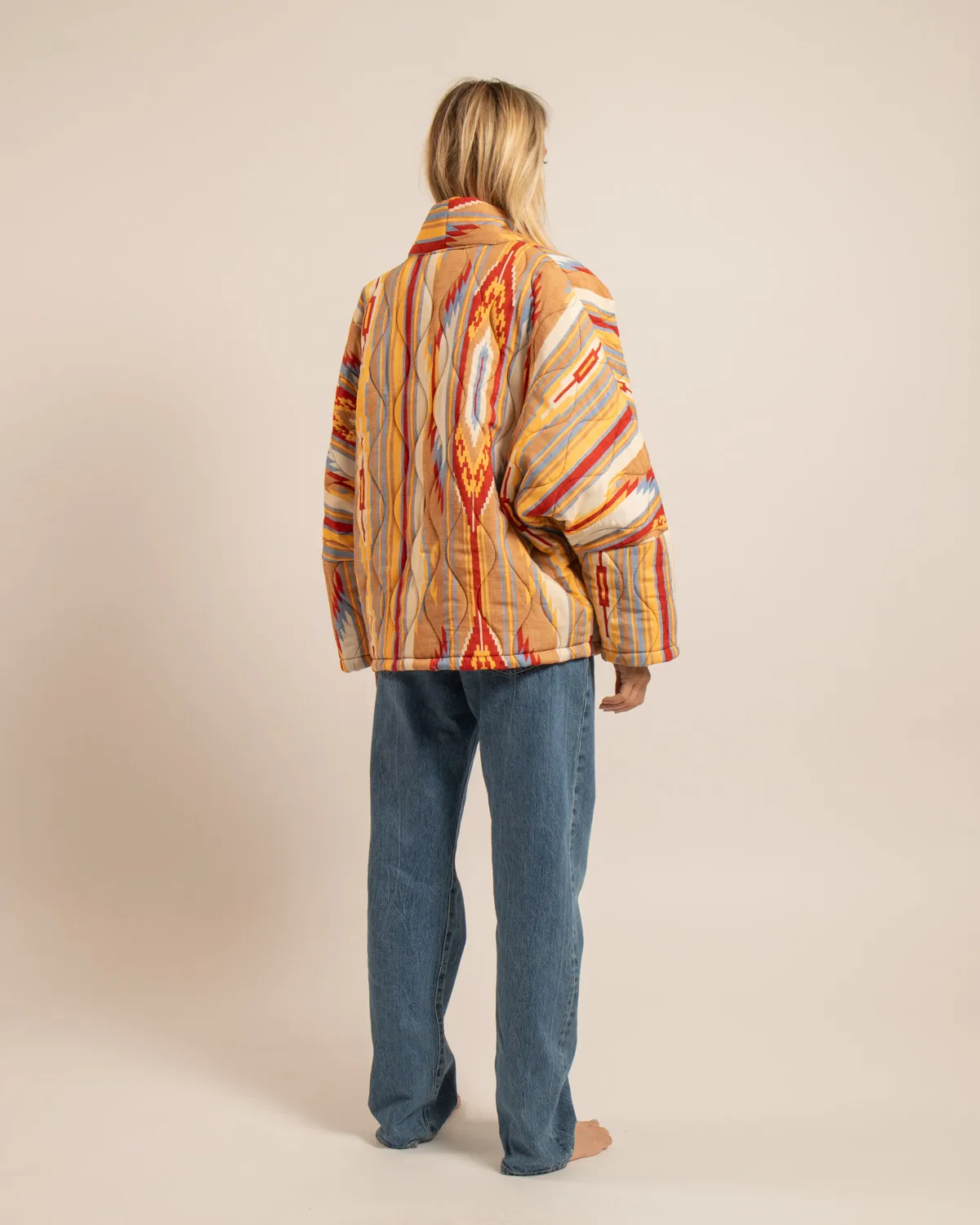 Aokyanos Chicago Koda kimono beige matelassé