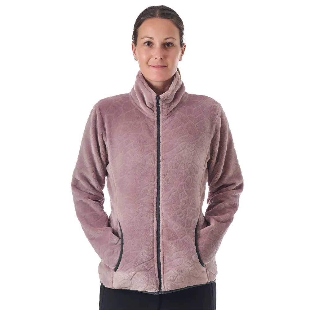Lhotse Vanina Woodrose polaire femme woodrose ajustée