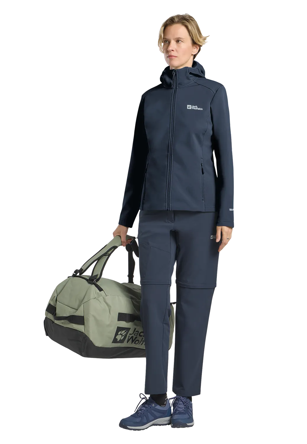 Jack Wolfskin Bornberg Hoody W veste softshell femme