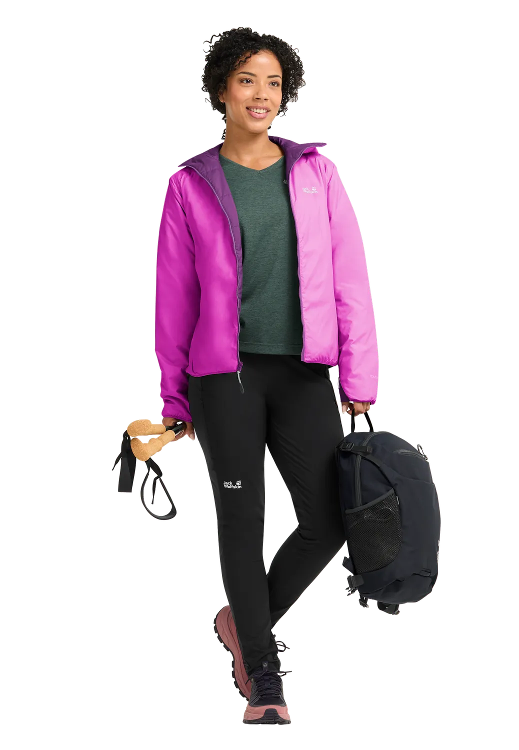 Jack Wolfskin Trail Light Ins 2in1 JKT W doudoune femme