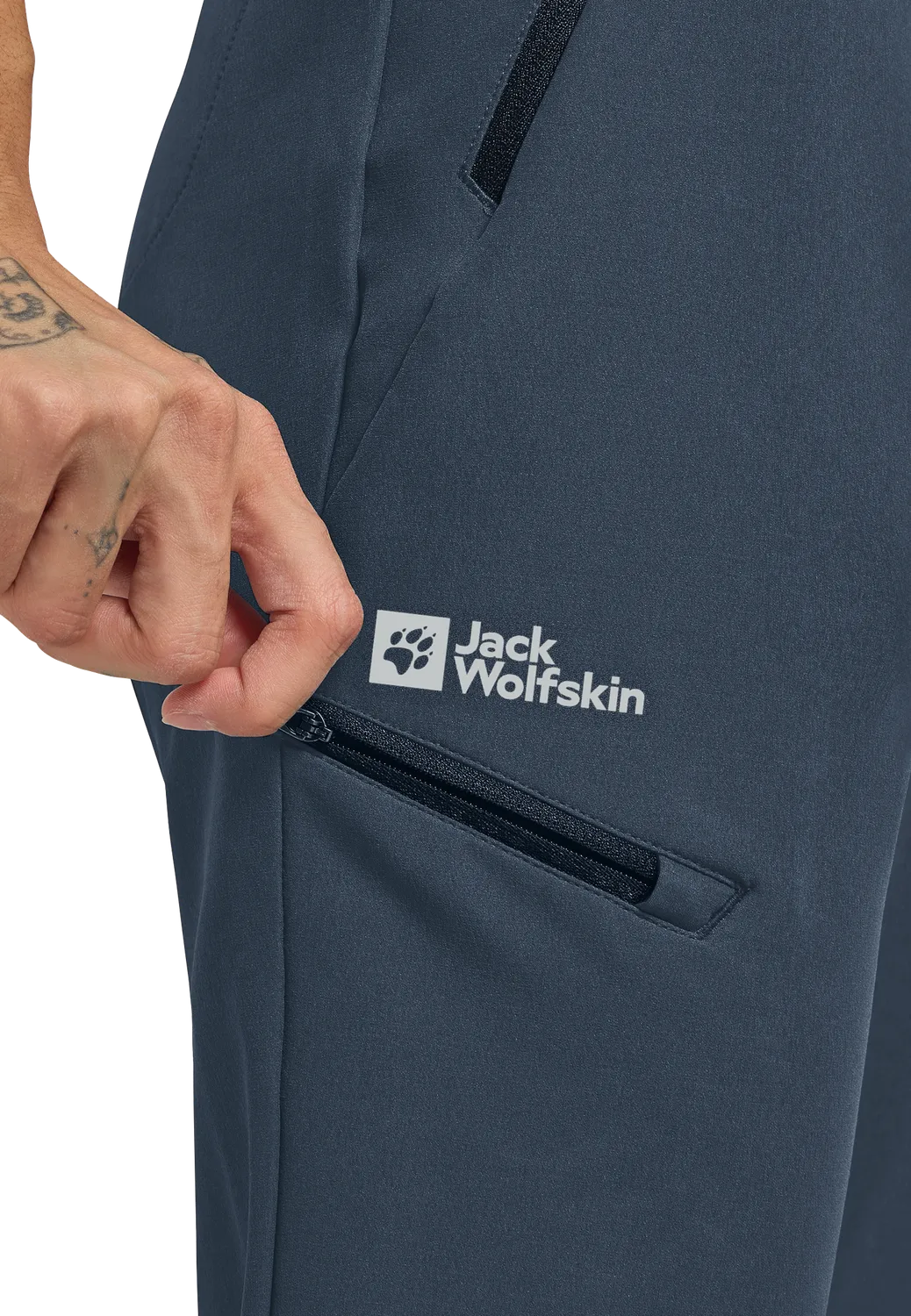 Jack Wolfskin Geigelstein Pants W pantalon softshell femme déperlant