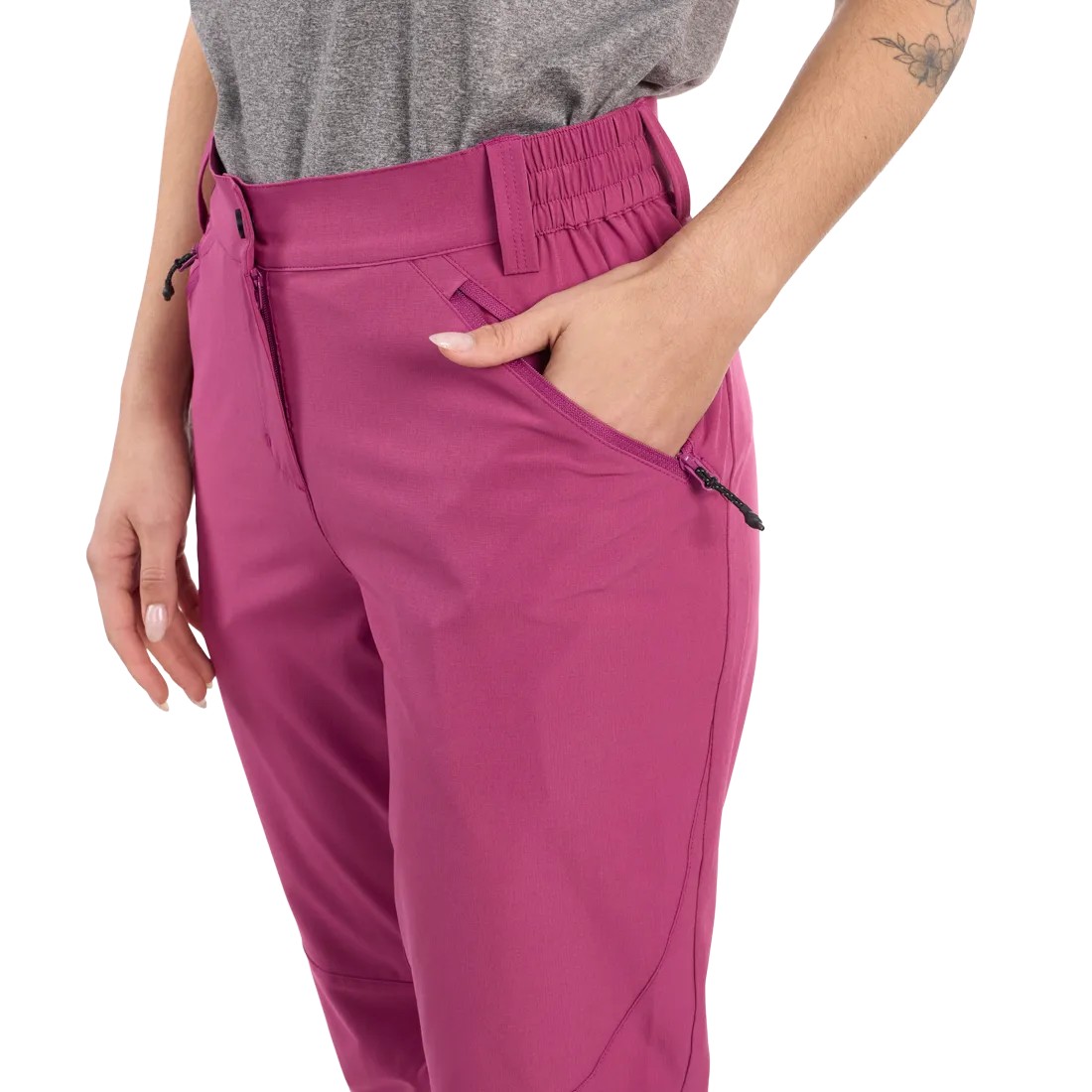 Lhotse Marina pantalon technique Fuchsia déperlant