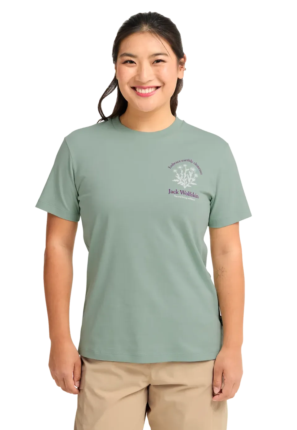 Jack Wolfskin Carefree T W t-shirt femme coton