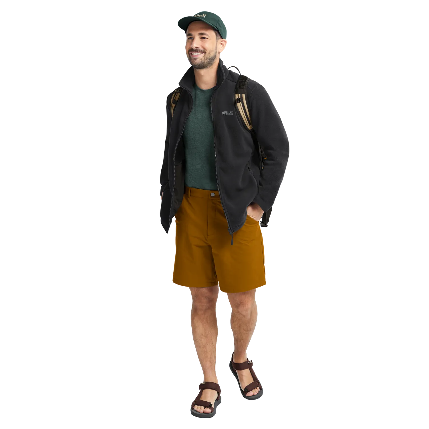 Jack Wolfskin Wild Rebel 200 FZ polaire homme Polartec