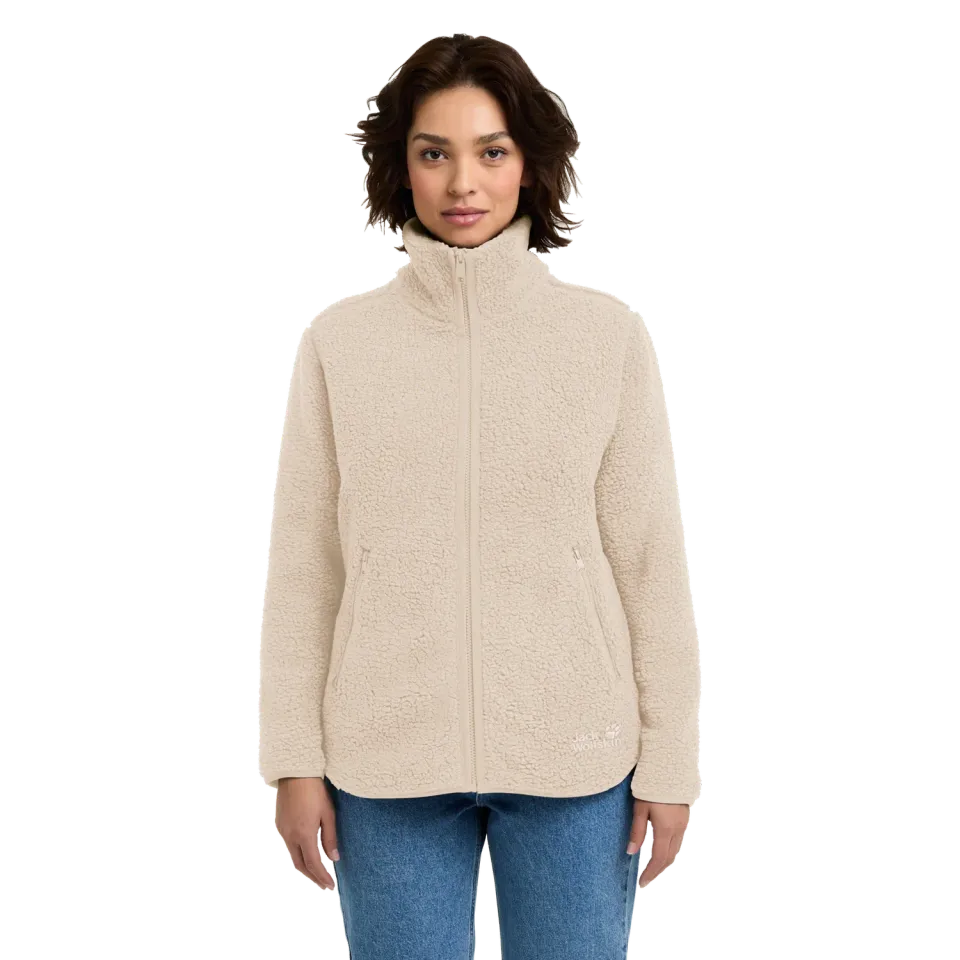 Jack Wolfskin High Curl JKT W veste femme sherpa