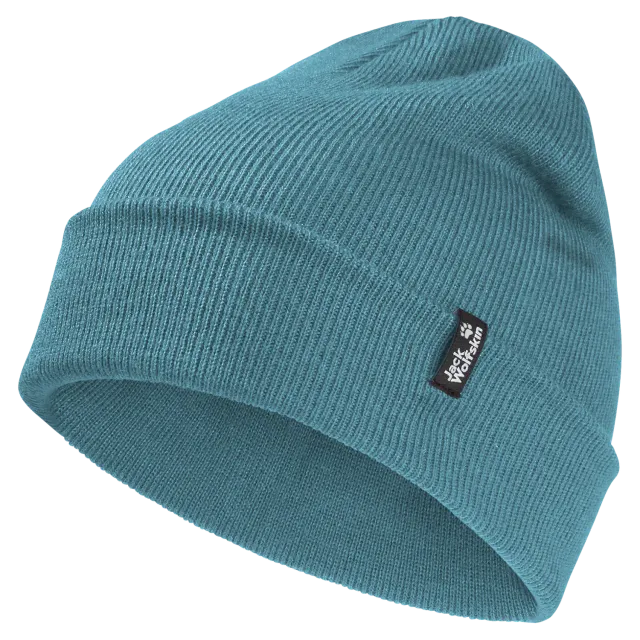 Jack Wolfskin Rib Beanie bonnet hiver côtelé taille unique