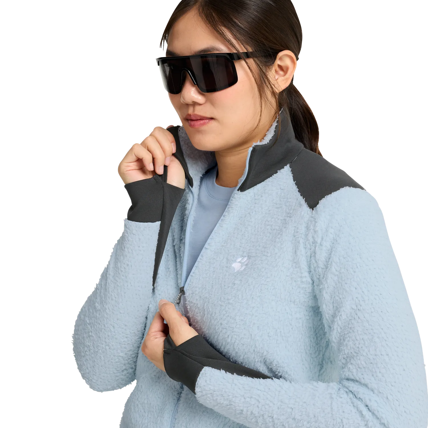 Jack Wolfskin Airfluff FZ W polaire femme zippée chaude