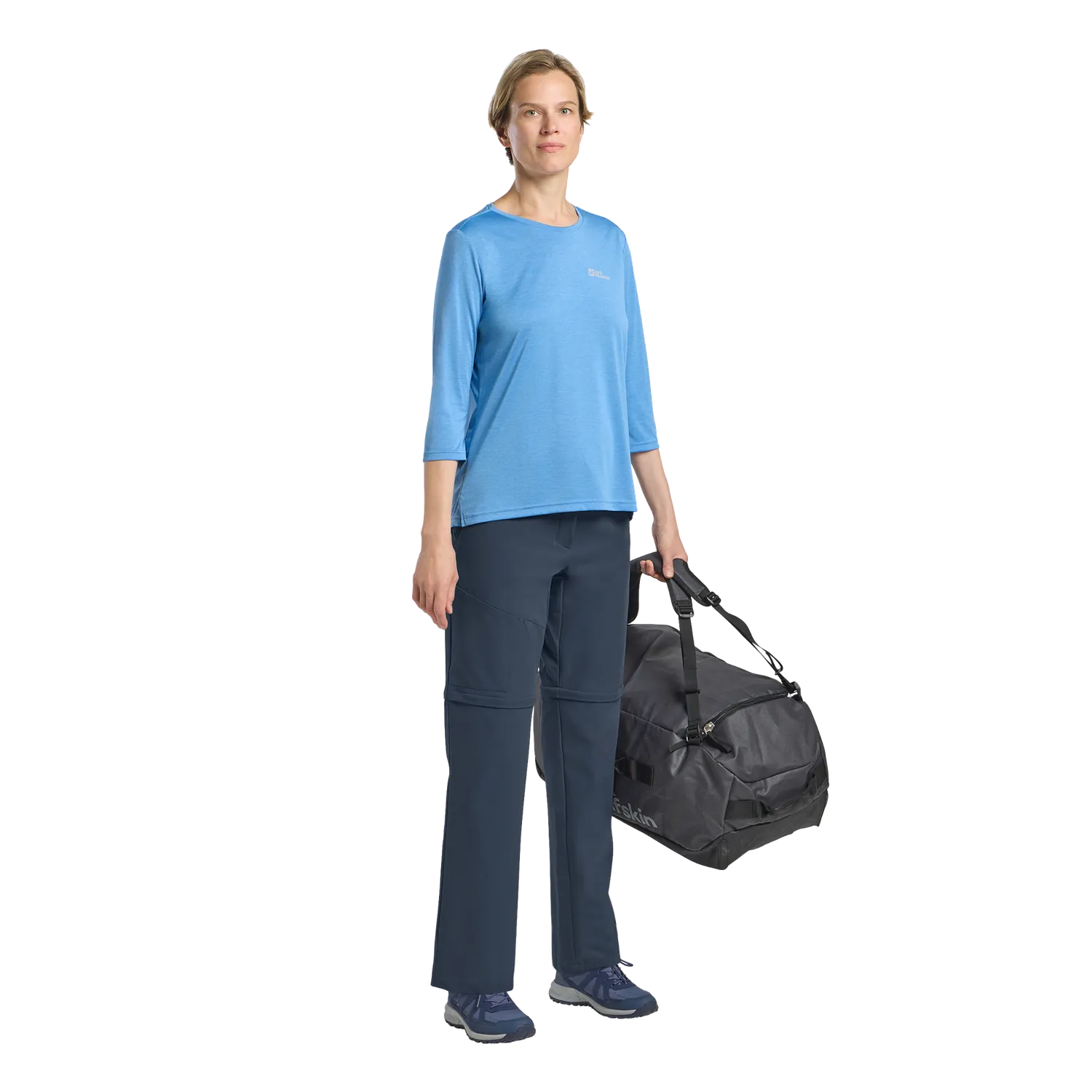 Jack Wolfskin Pico Trail Zip Off Pants pantalon femme convertible coupe-vent