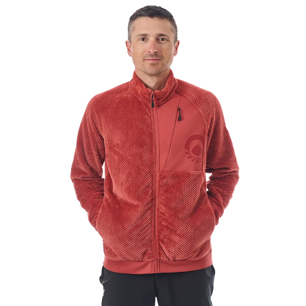 Lhotse Tyler polaire technique auburn col montant