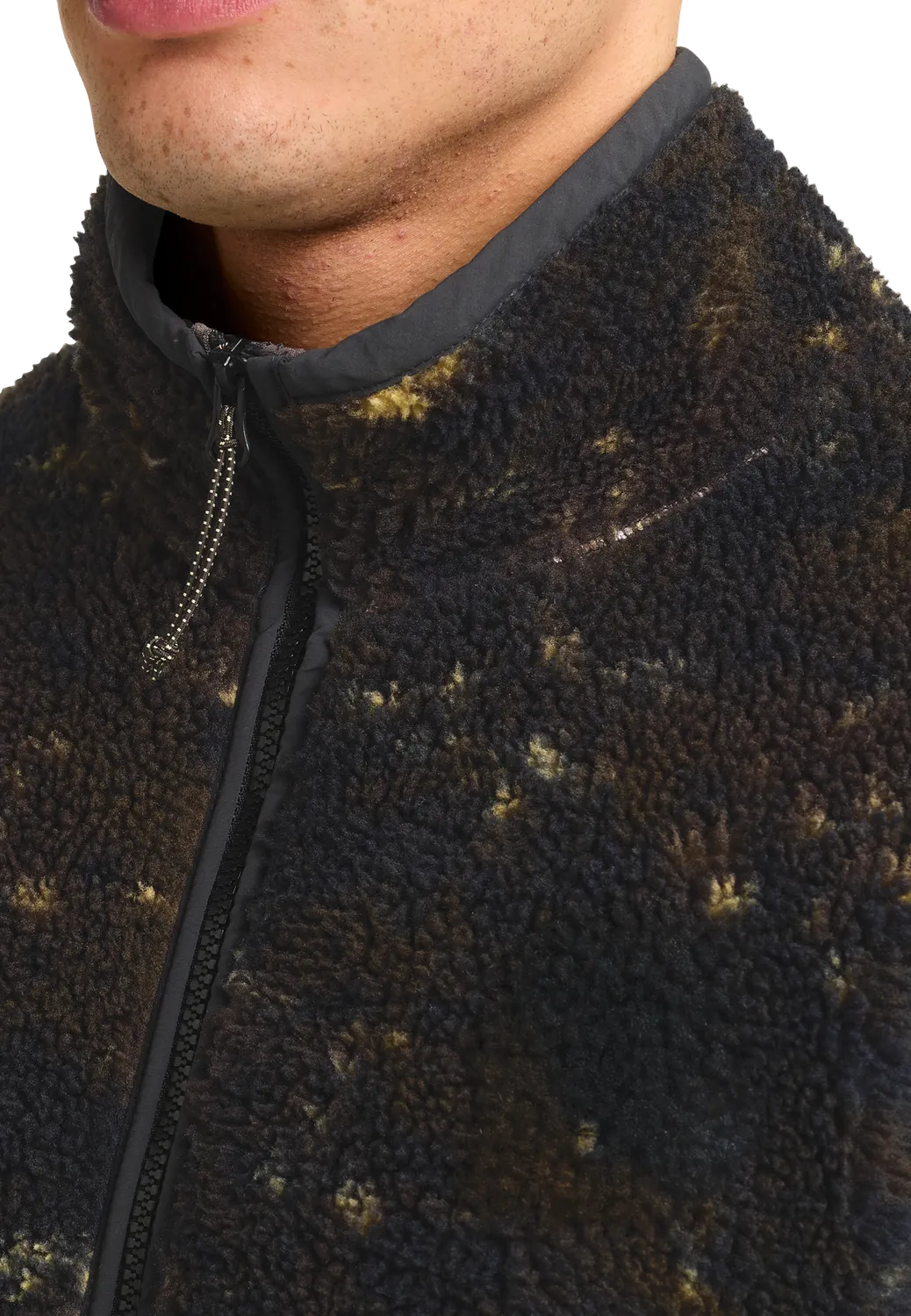 Jack Wolfskin Stone Lite AOP JKT M veste polaire homme sherpa