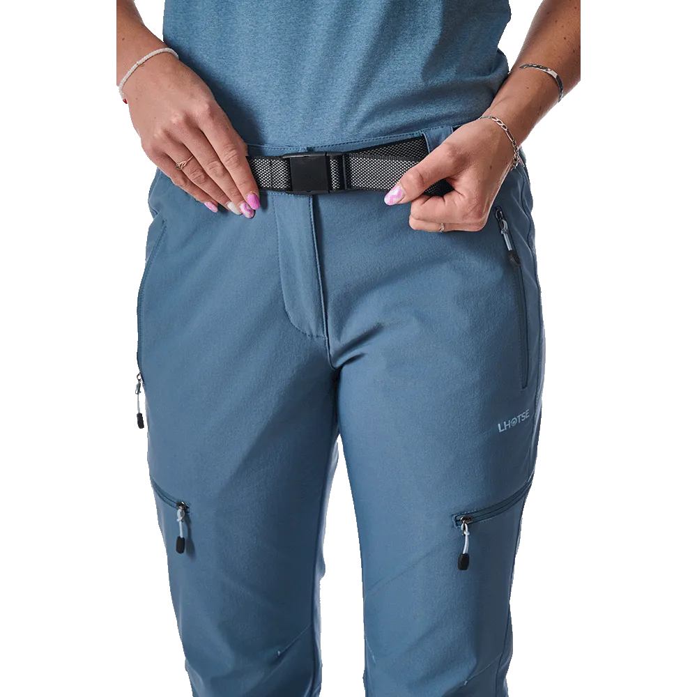LHOTSE YOULIA pantalon softshell ardoise stretch