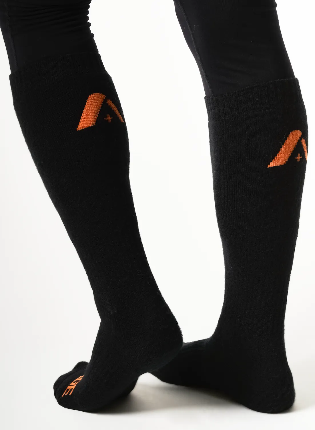 Orage Fernie N50920 chaussettes ski noir chaudes