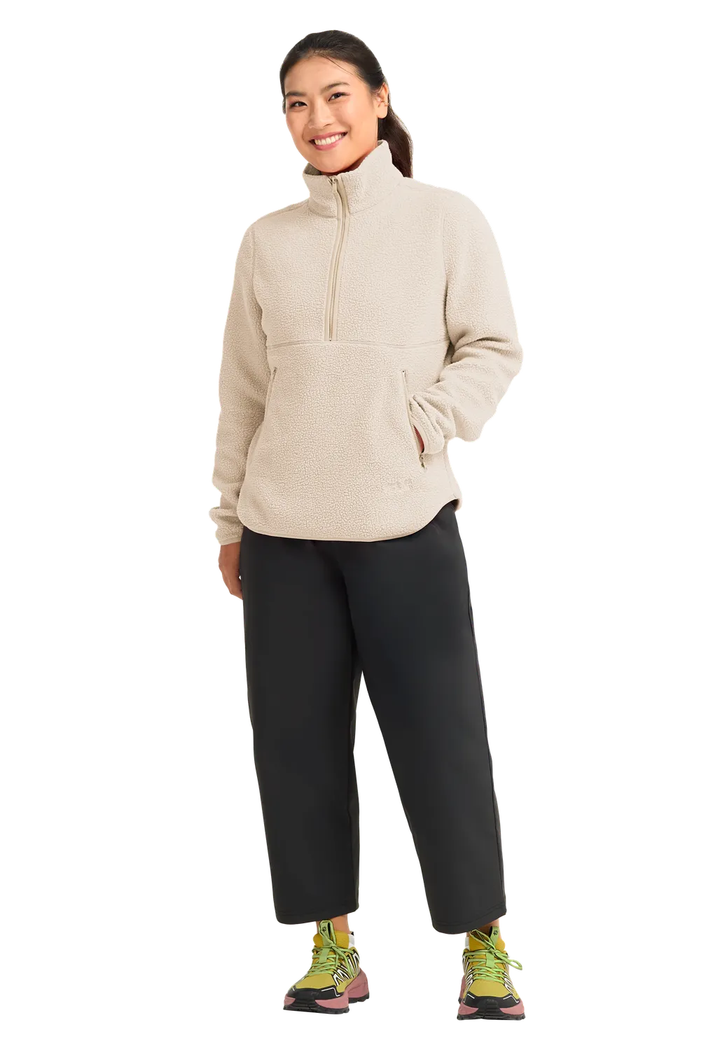 Jack Wolfskin Lite Curl HZ W pull femme chaud