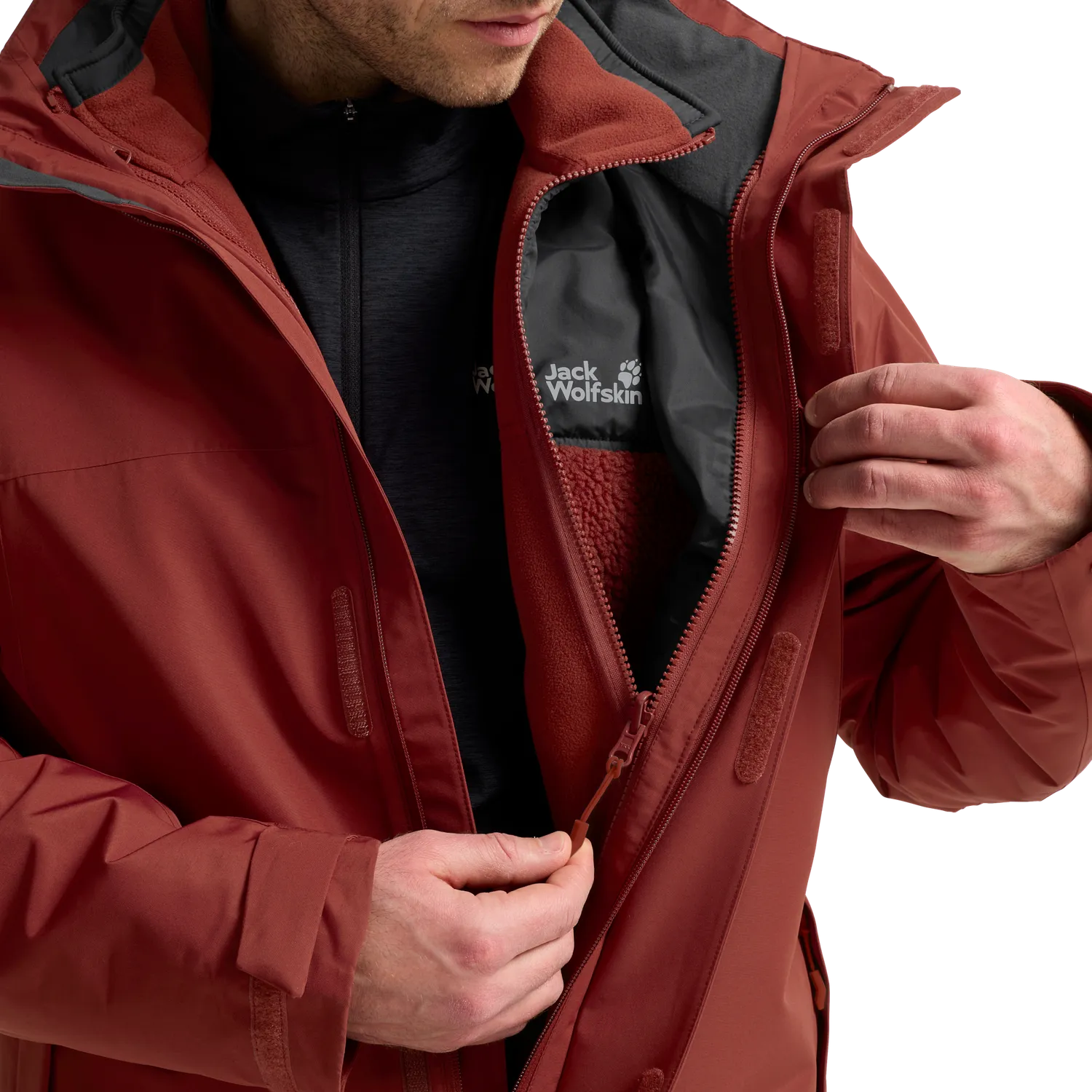 Jack Wolfskin Stonelite 3in1 Jkt veste 3-en-1 homme imperméable