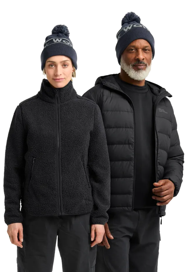 Jack Wolfskin Jack Beanie bonnet pompon acrylique